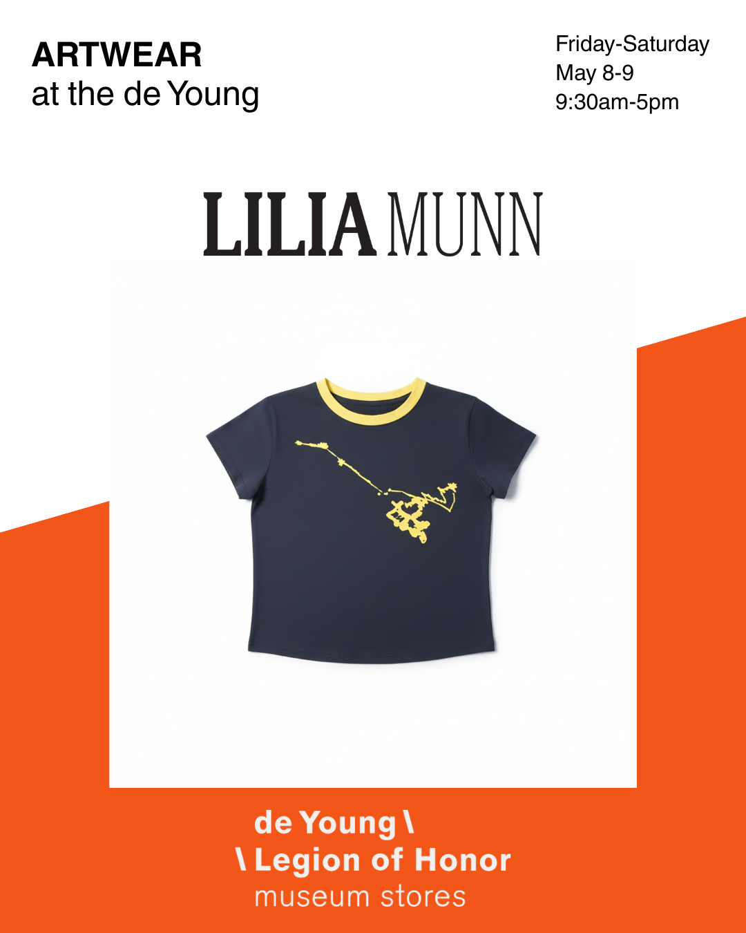 Lilia Munn Heads to San Francisco: Join Us at ArtWear at the de Young