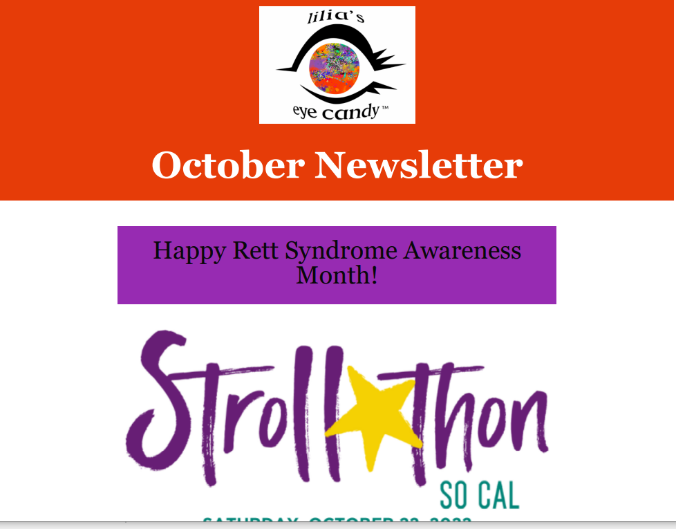 October Newsletter