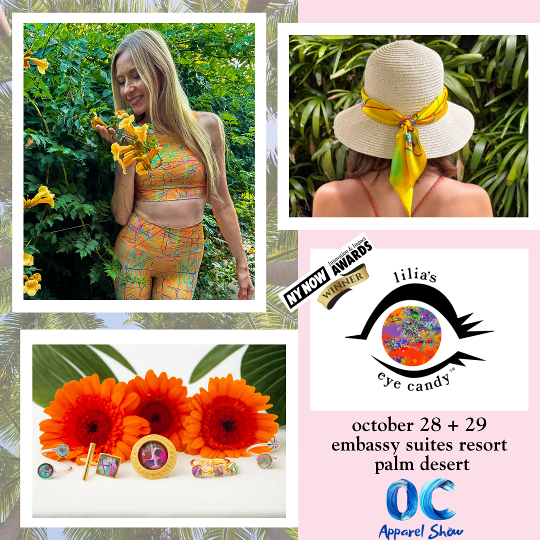 Lilia’s Eye Candy to Showcase Award-Winning Resort Wear at the OC Apparel Show