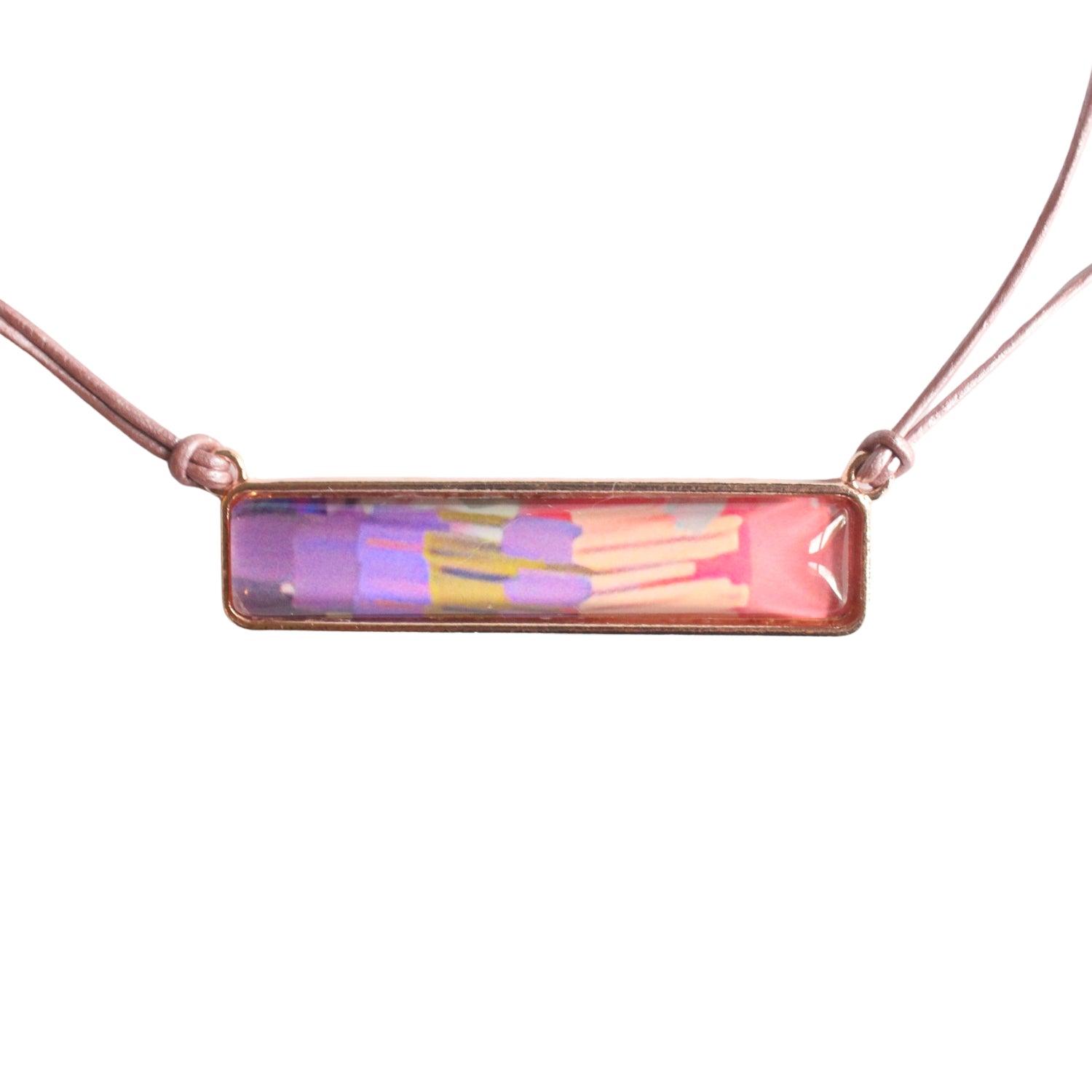 Leather Statement Necklace