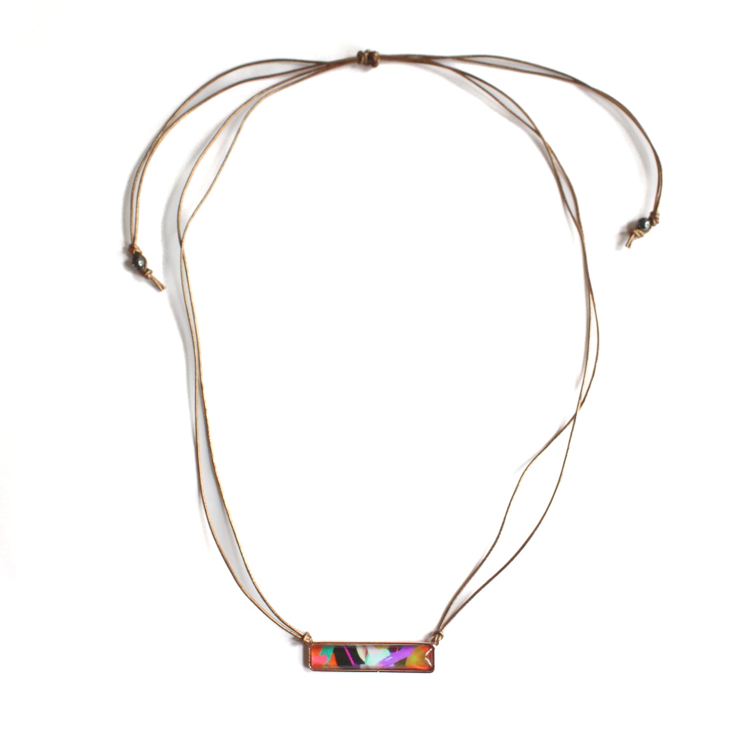 Leather Statement Necklace