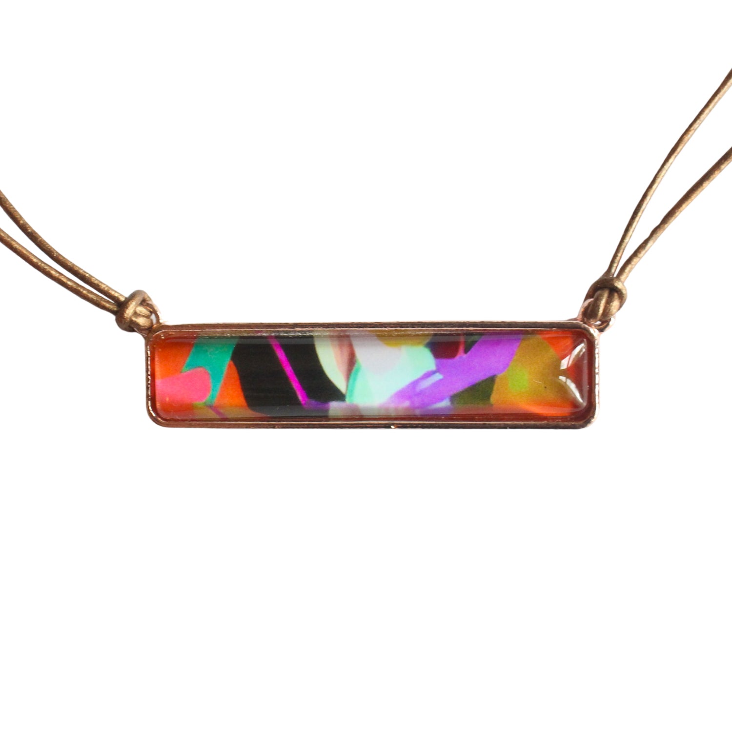 Leather Statement Necklace