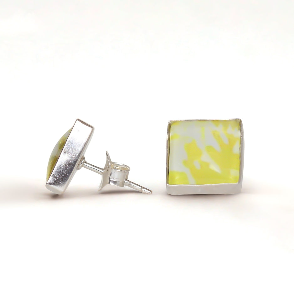 Square Stud Earrings