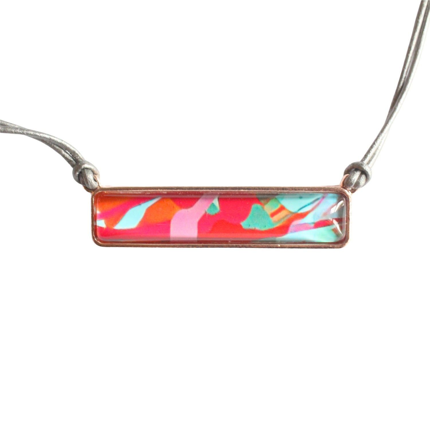 Leather Statement Necklace