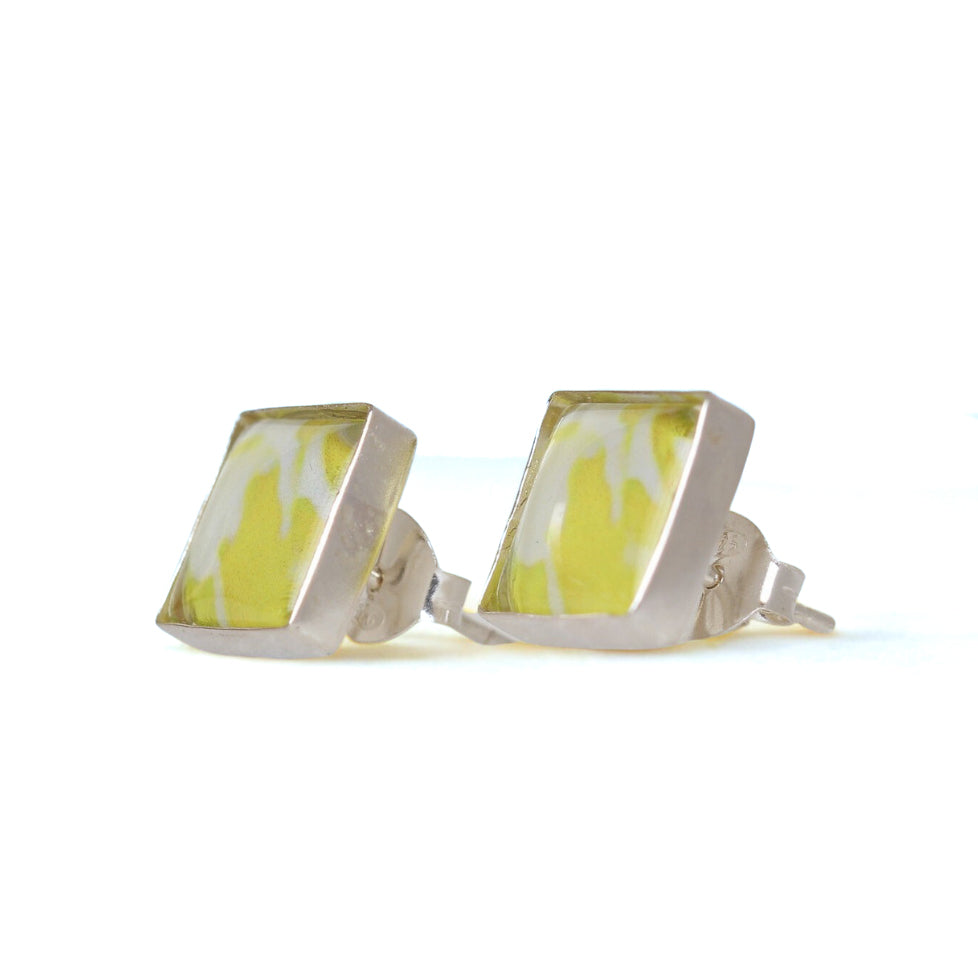 Square Stud Earrings