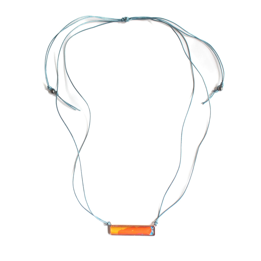 Leather Statement Necklace