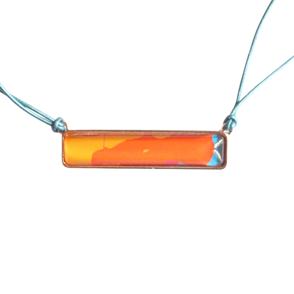 Leather Statement Necklace