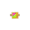 Gold Square Statement Ring