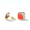Square Stud Earrings