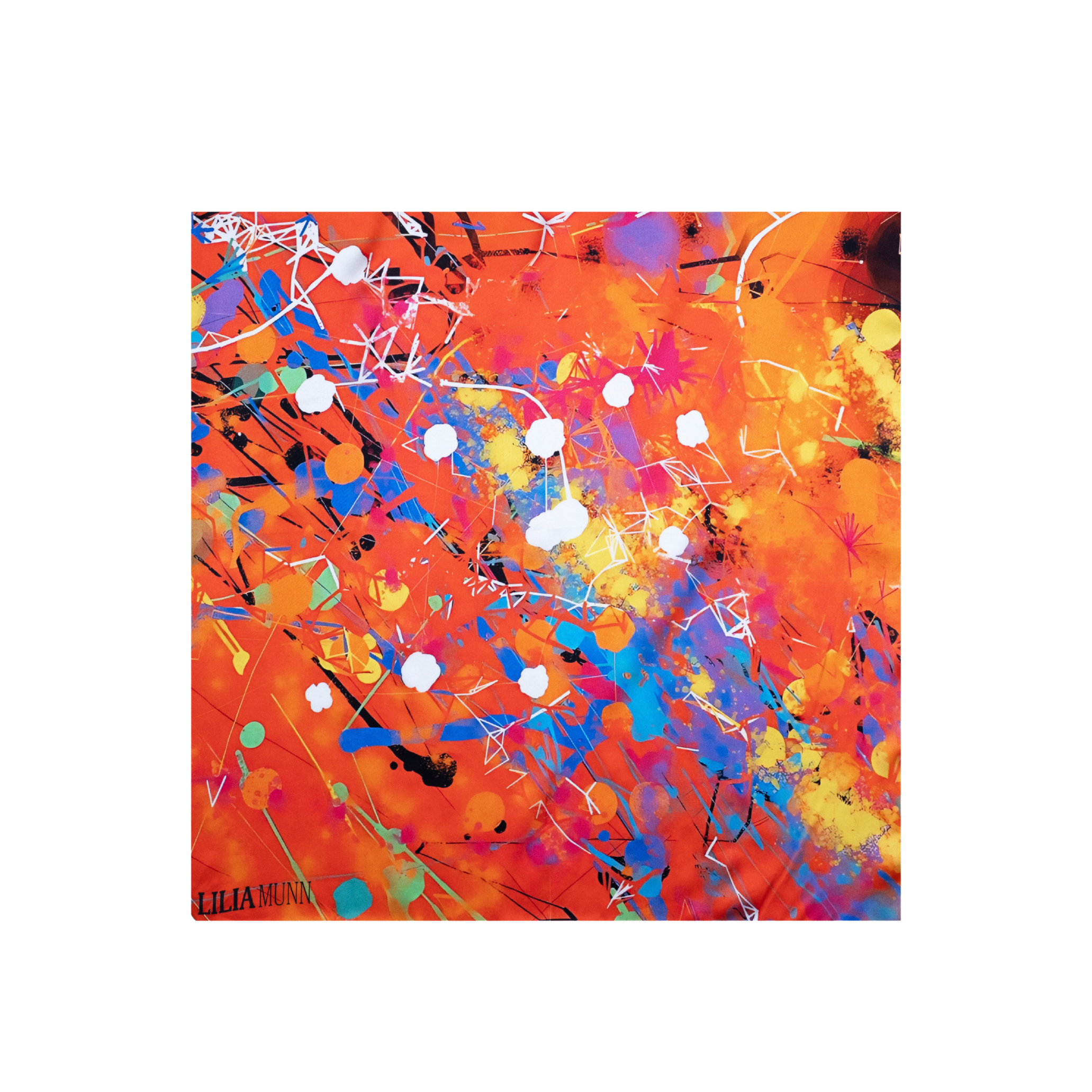 Heat Wave Silk Scarf 65