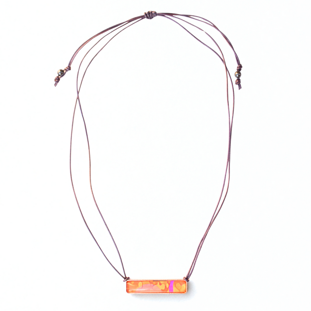 Leather Statement Necklace