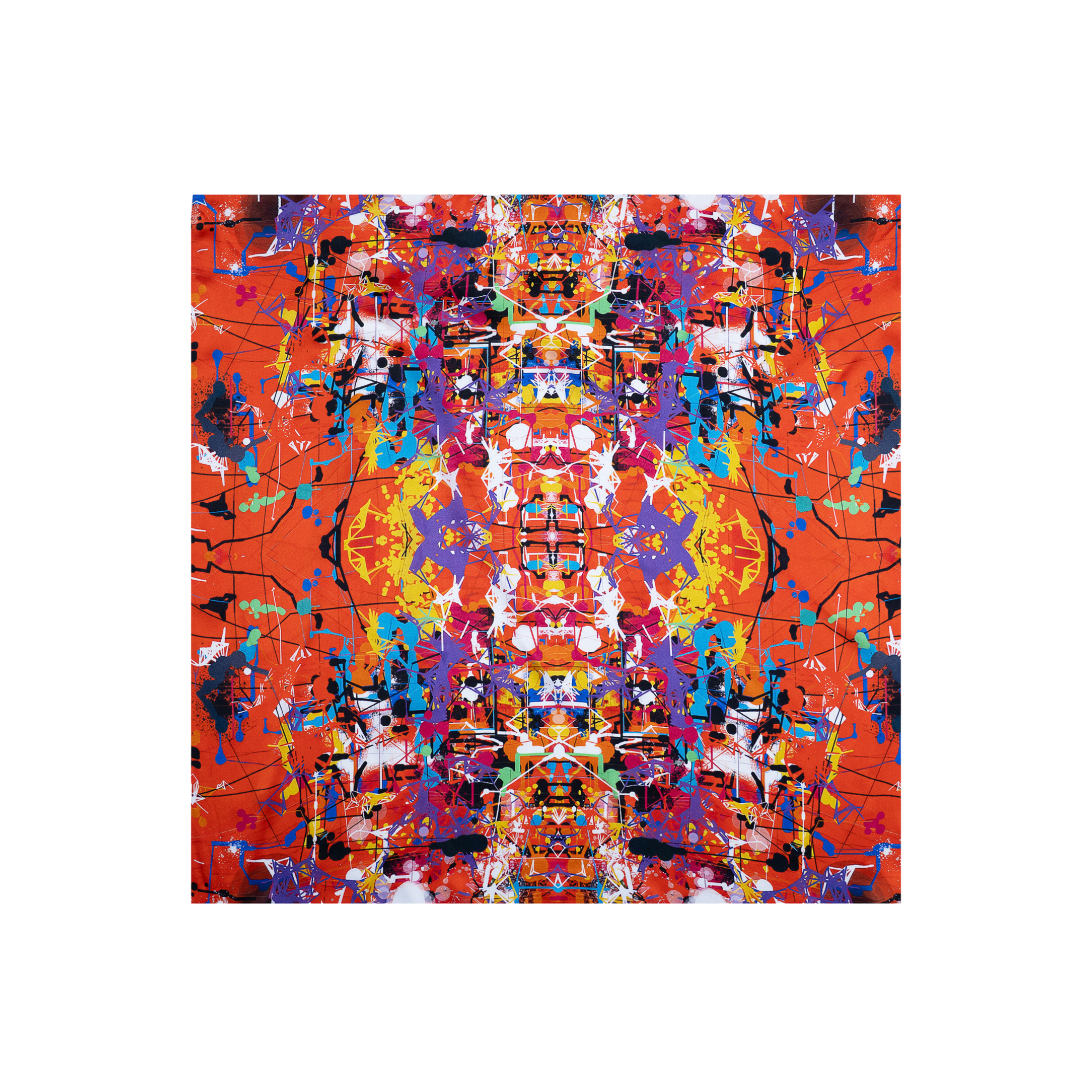 Pumpkin's Inner Realm Silk Scarf 65