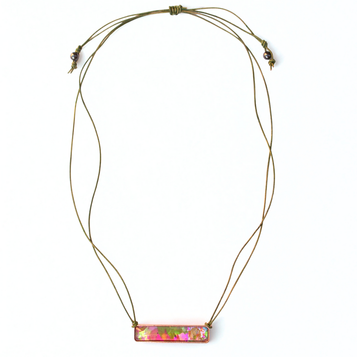 Leather Statement Necklace