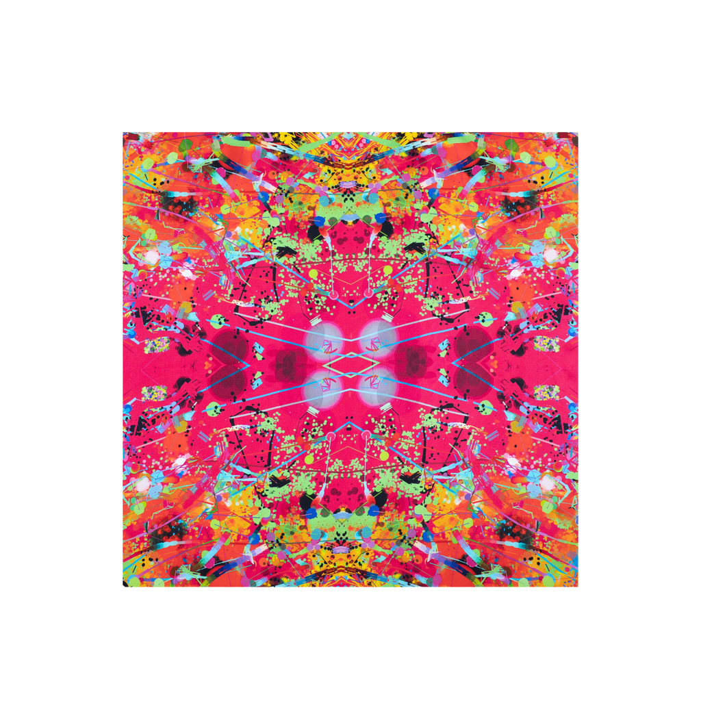 Dragon Fruit Silk Scarf 65