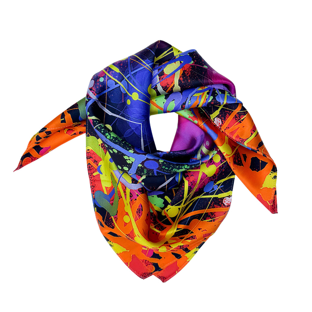 luxury silk scarf | nebula 1 | WHOLESALE