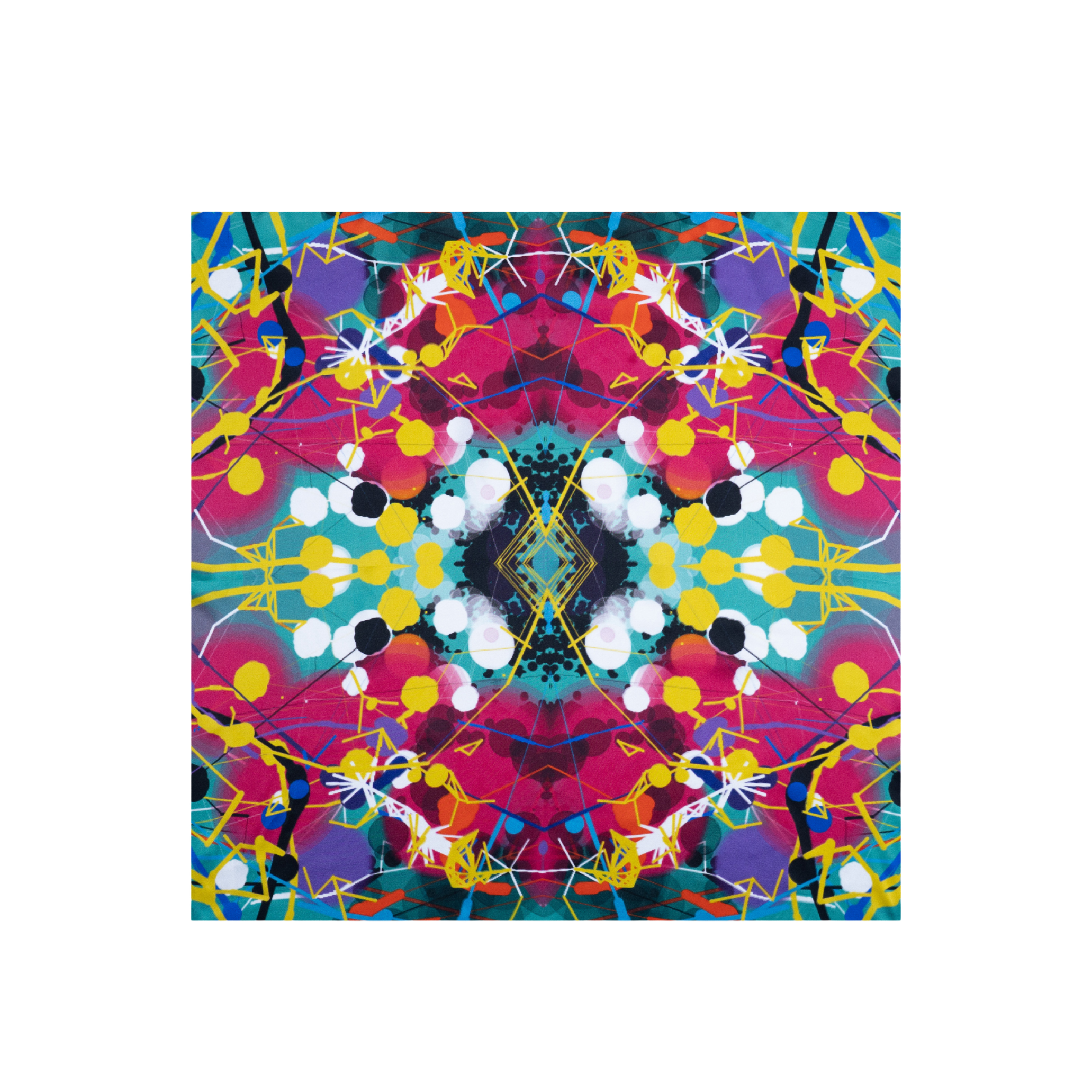 Neural Tempest Silk Scarf 90