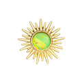 Gold Sun Statement Ring