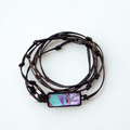 Leather Charm Bracelet