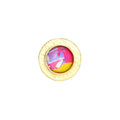 Gold Round Statement Ring