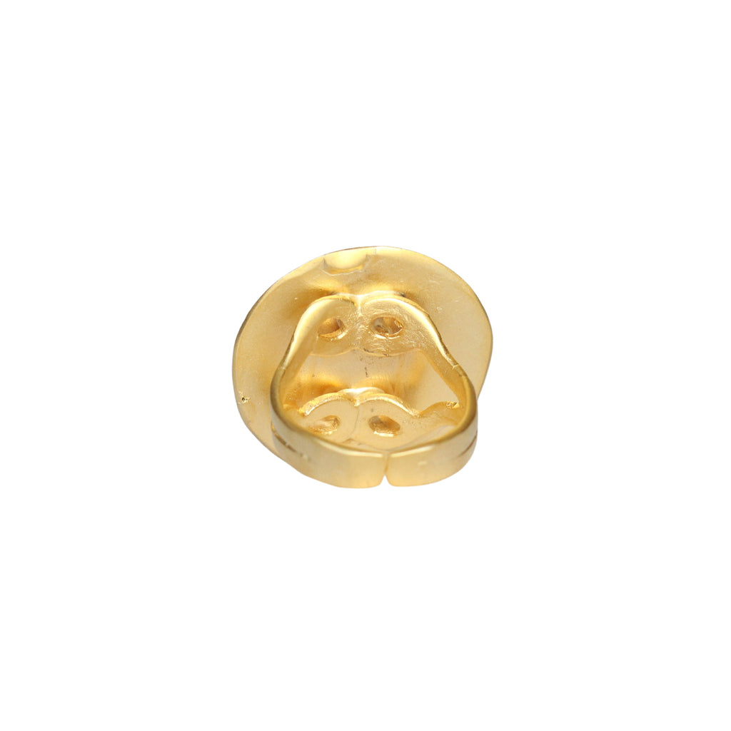 Gold Round Statement Ring