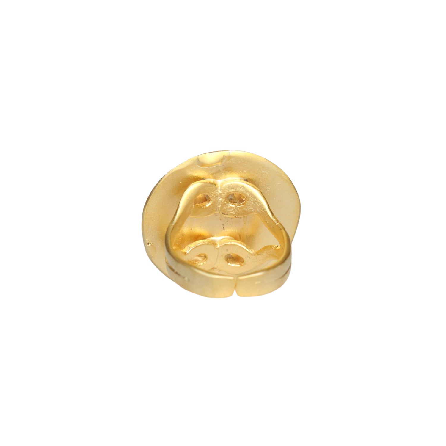 Gold Round Statement Ring