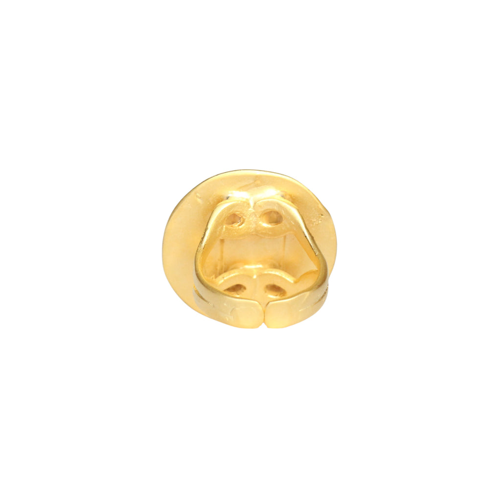 Gold Round Statement Ring