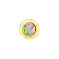 Gold Round Statement Ring