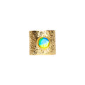 Gold Band Statement Ring
