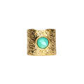 Gold Band Statement Ring