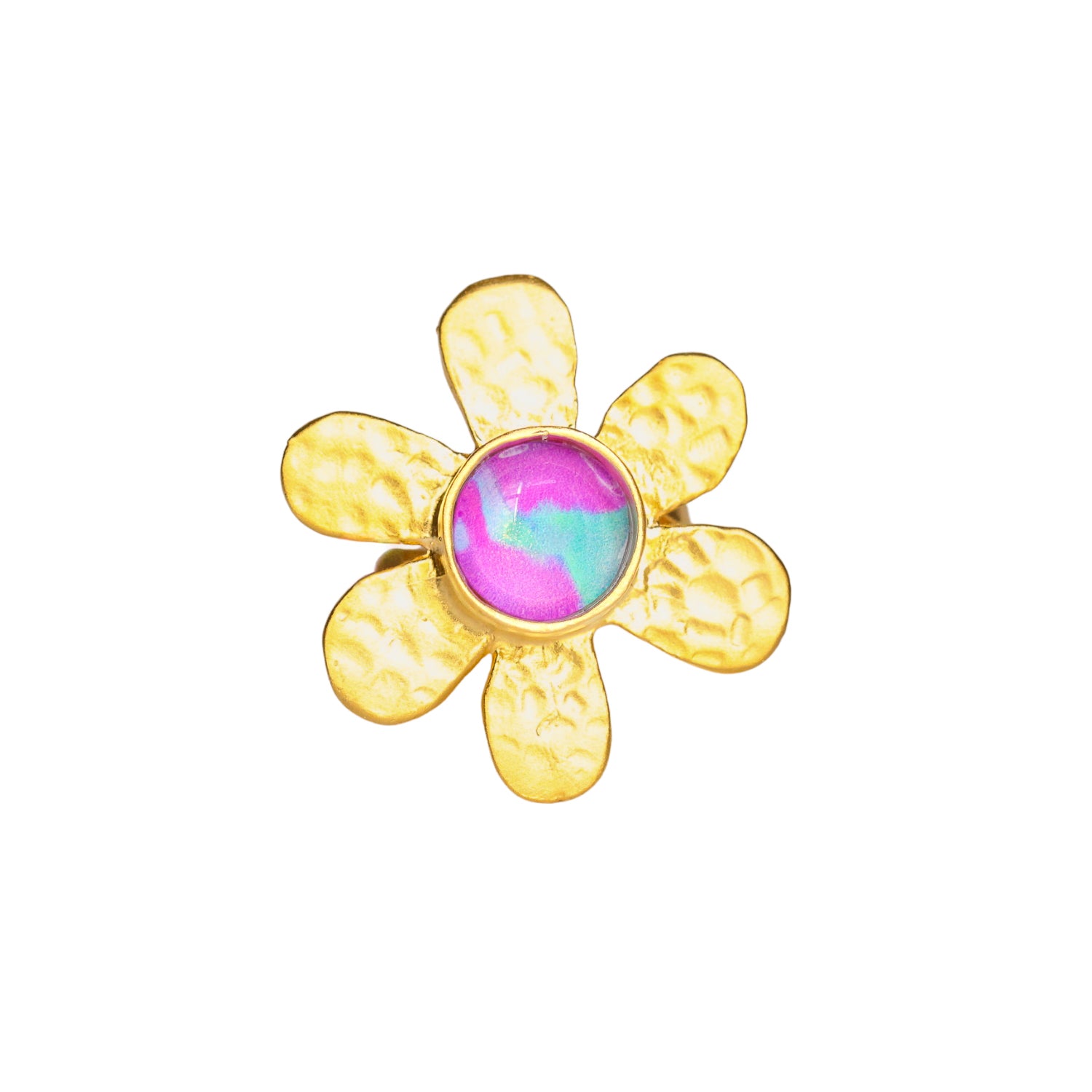 Gold Flower Ring