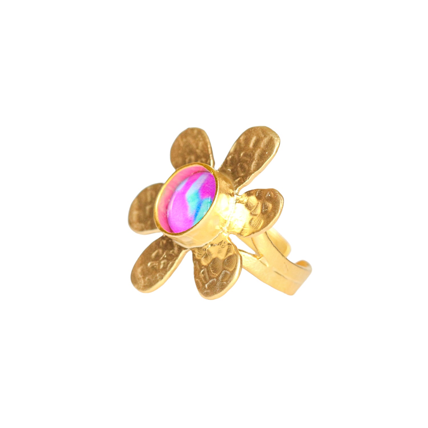 Gold Flower Ring