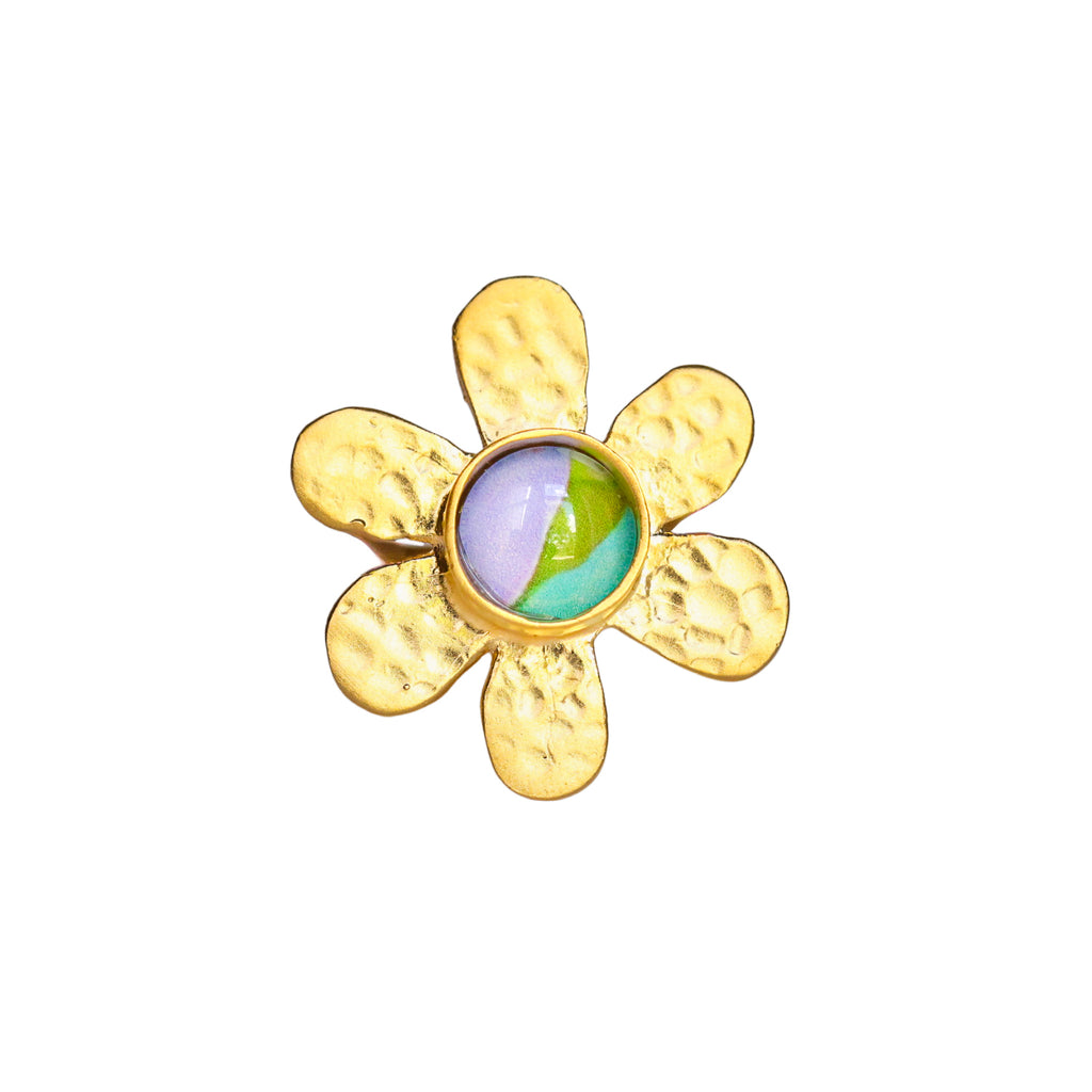 Gold Flower Ring