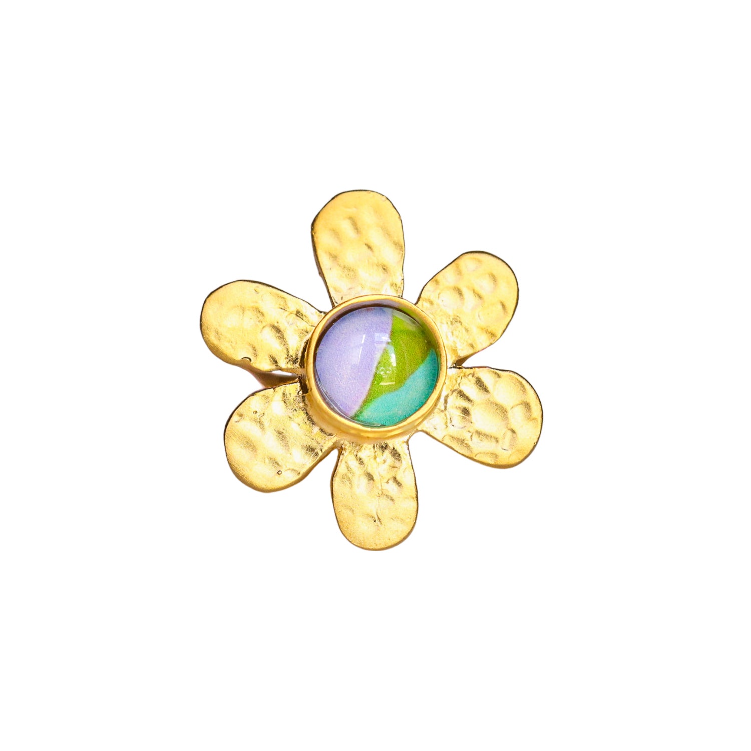 Gold Flower Ring