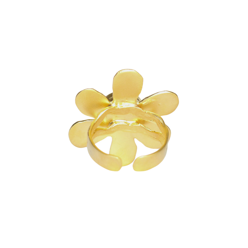 Gold Flower Ring