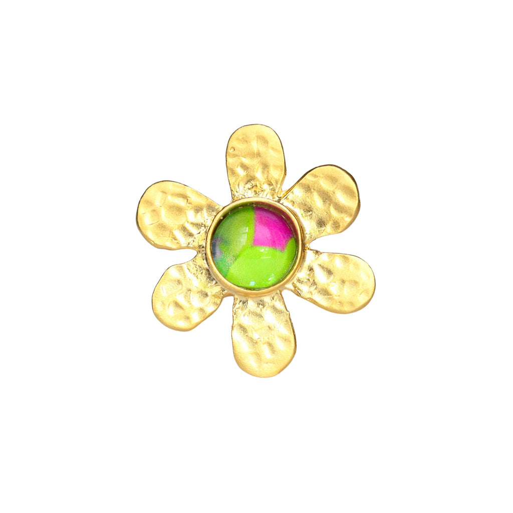 Gold Flower Ring