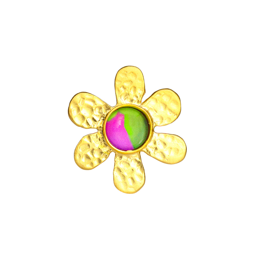 Gold Flower Ring