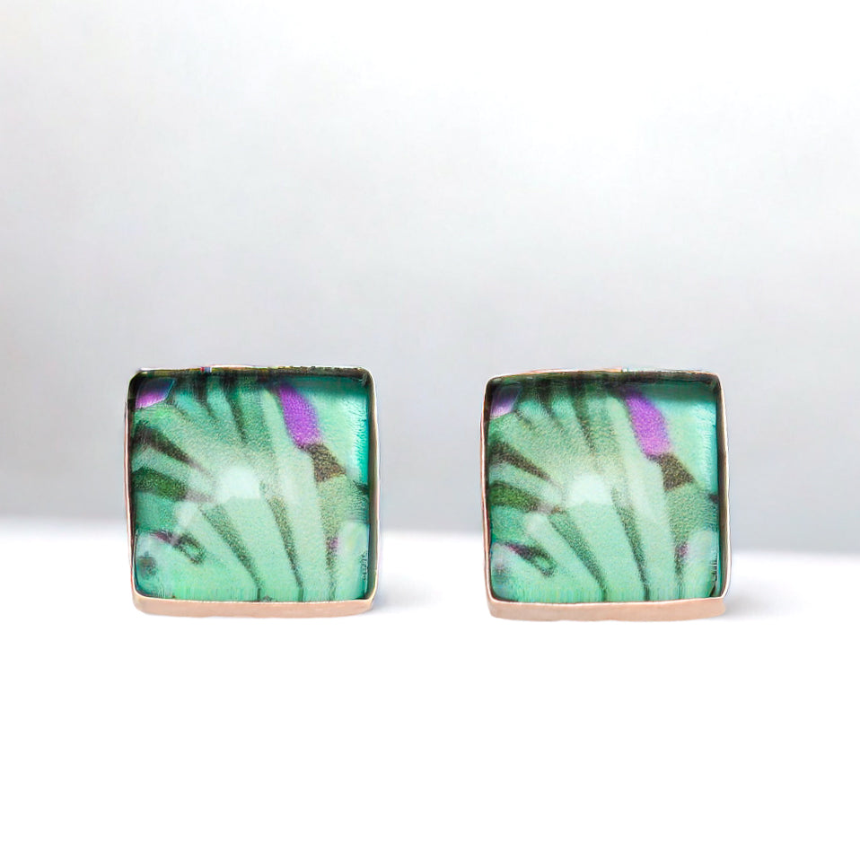 Square Stud Earrings