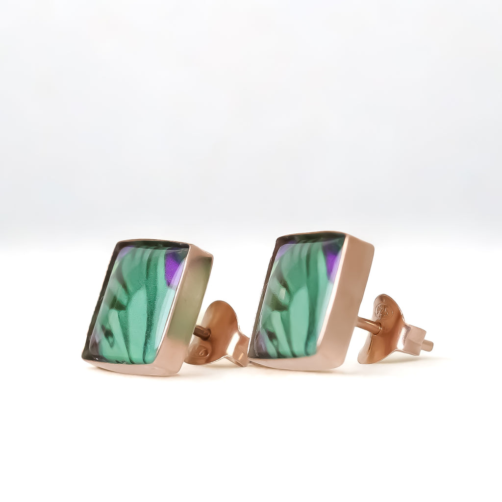 Square Stud Earrings