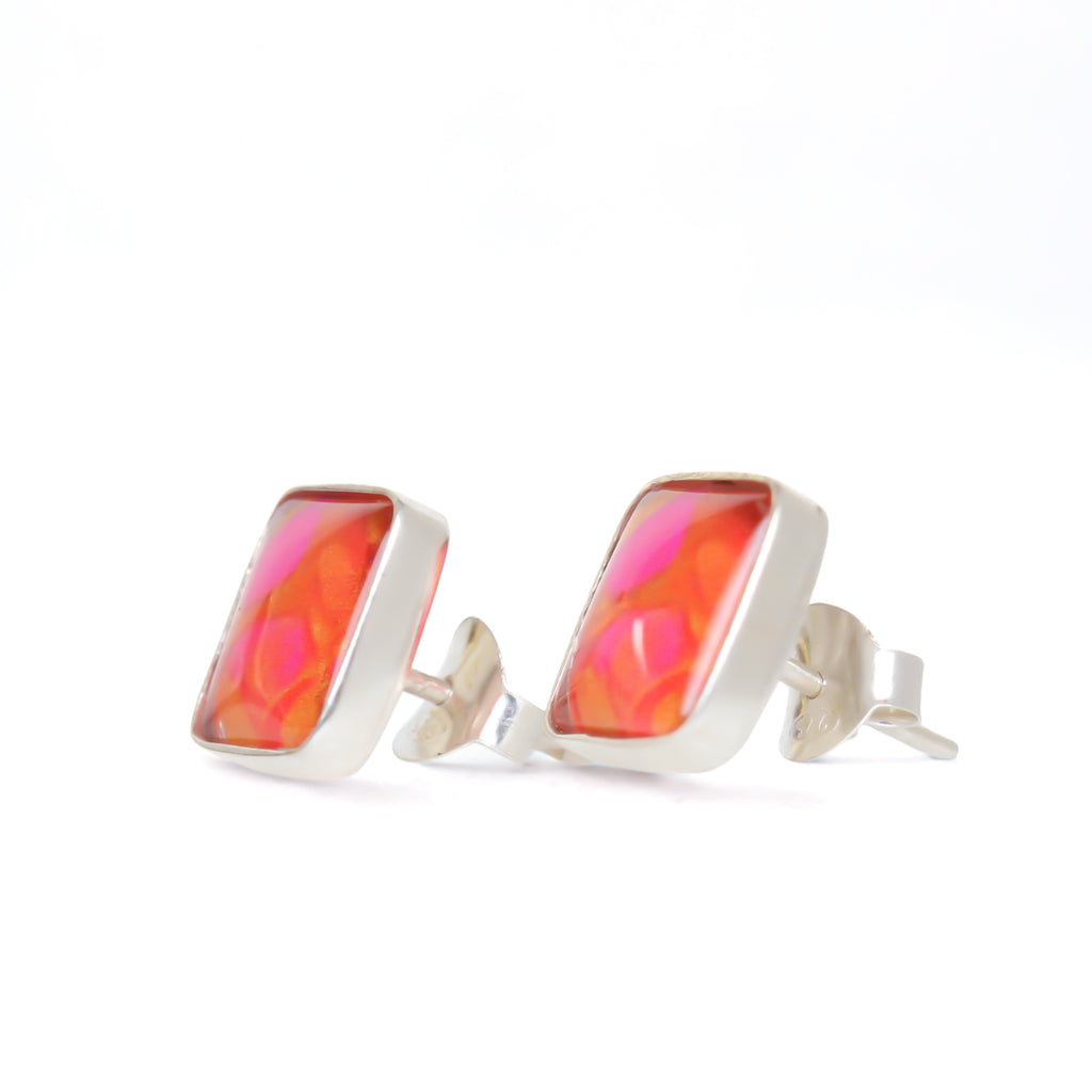 Square Stud Earrings