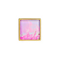 Gold Square Gallery Ring