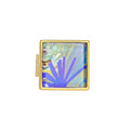 Gold Square Gallery Ring