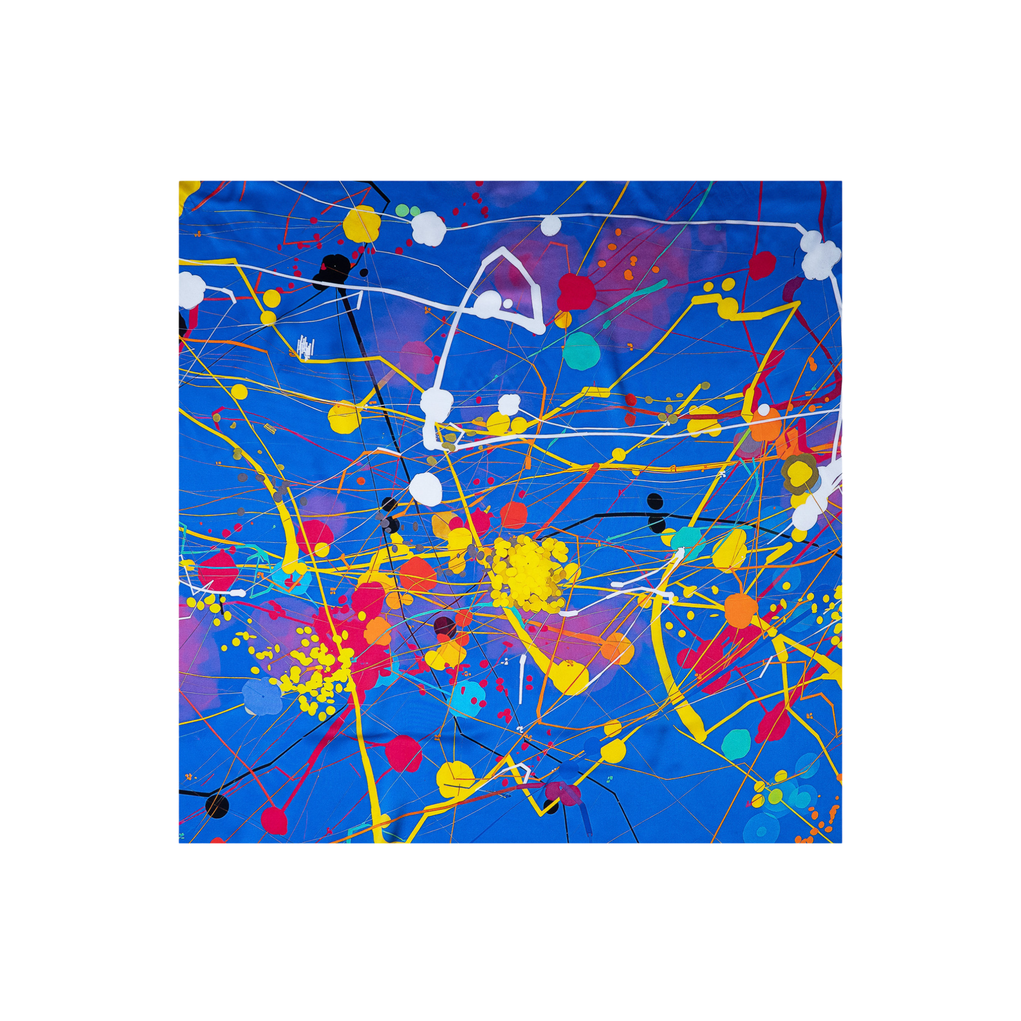 Kinetic Energy Silk Scarf 90