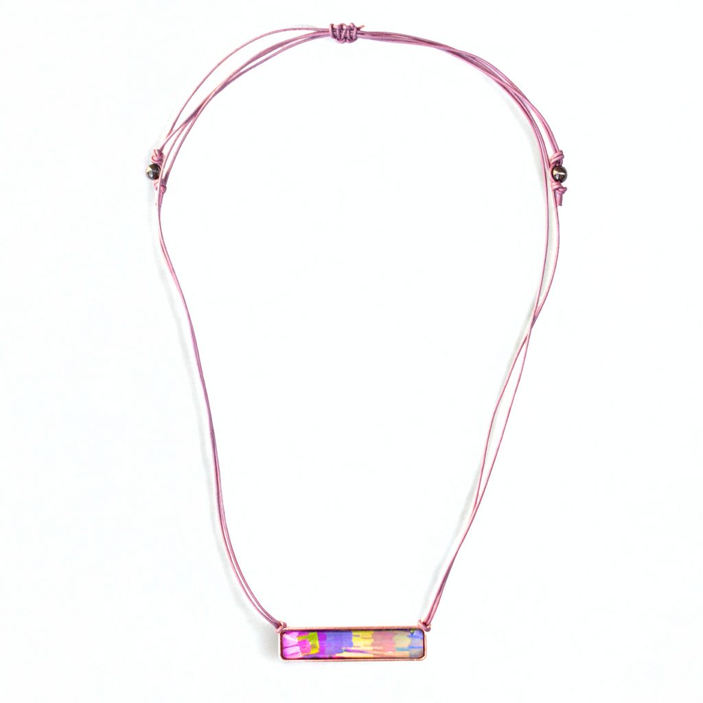Leather Statement Necklace