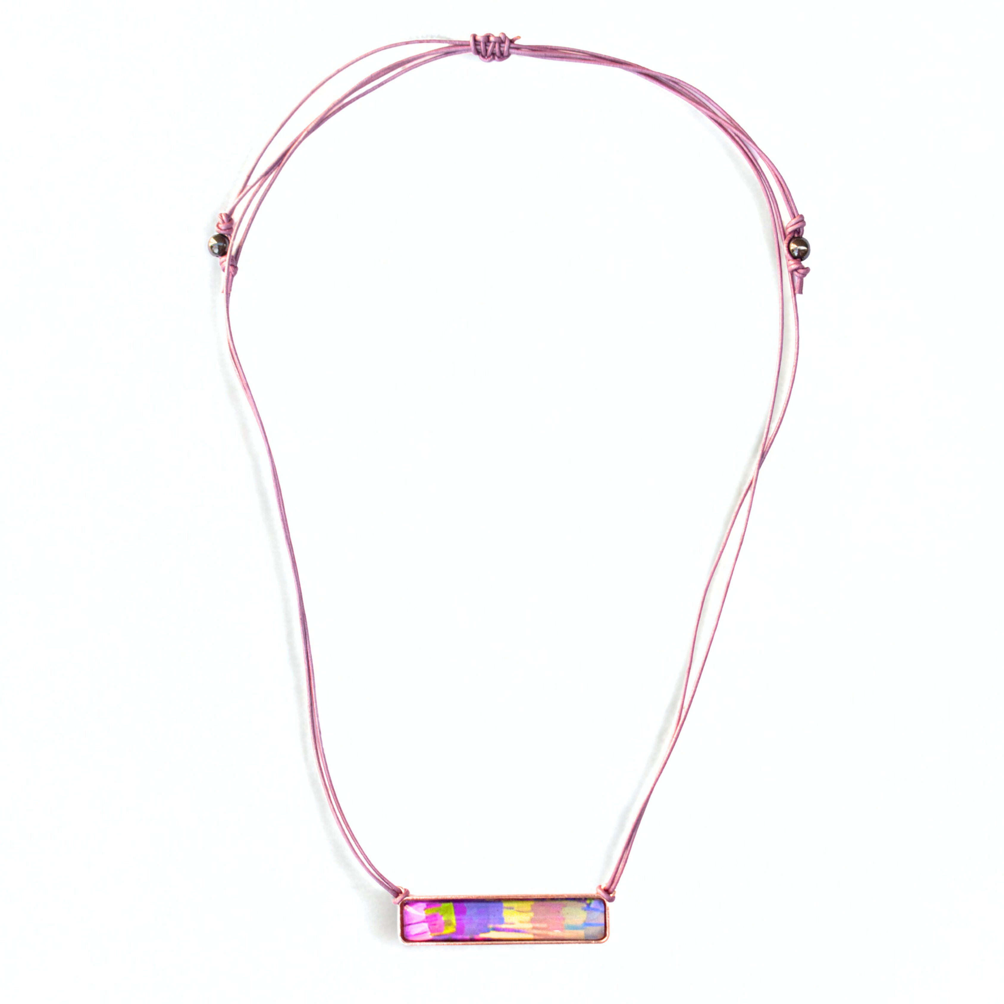 Leather Statement Necklace