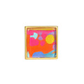 Gold Square Gallery Ring
