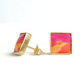 Square Stud Earrings