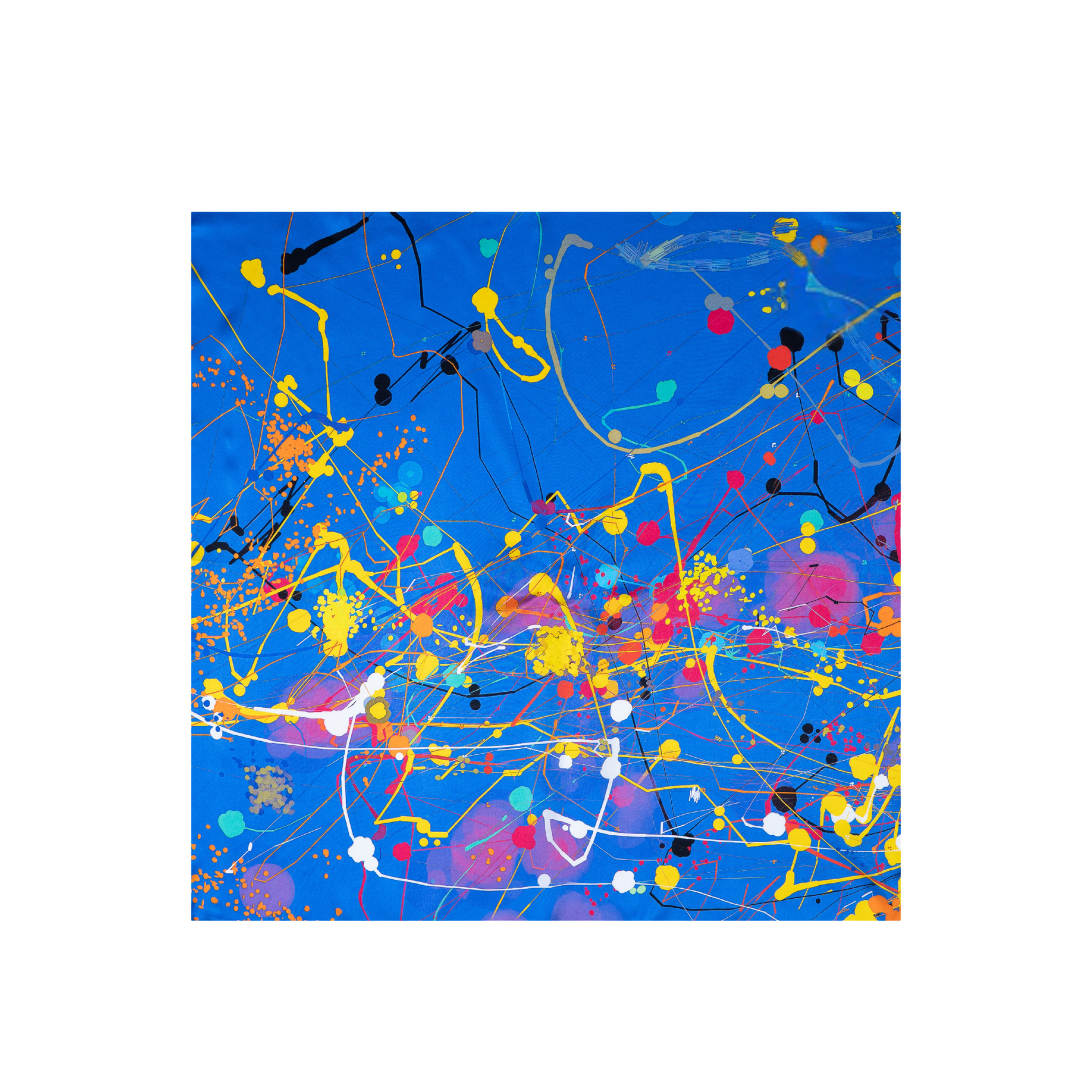 Kinetic Energy Silk Scarf 65