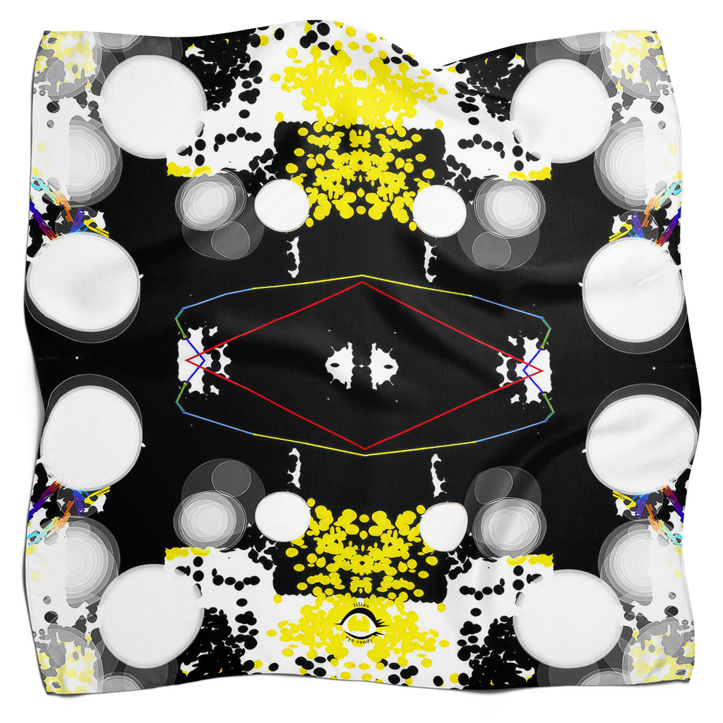 luxury silk scarf | geometric play 1 | WHOLESALE
