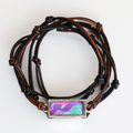 Leather Charm Bracelet
