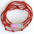 Leather Charm Bracelet
